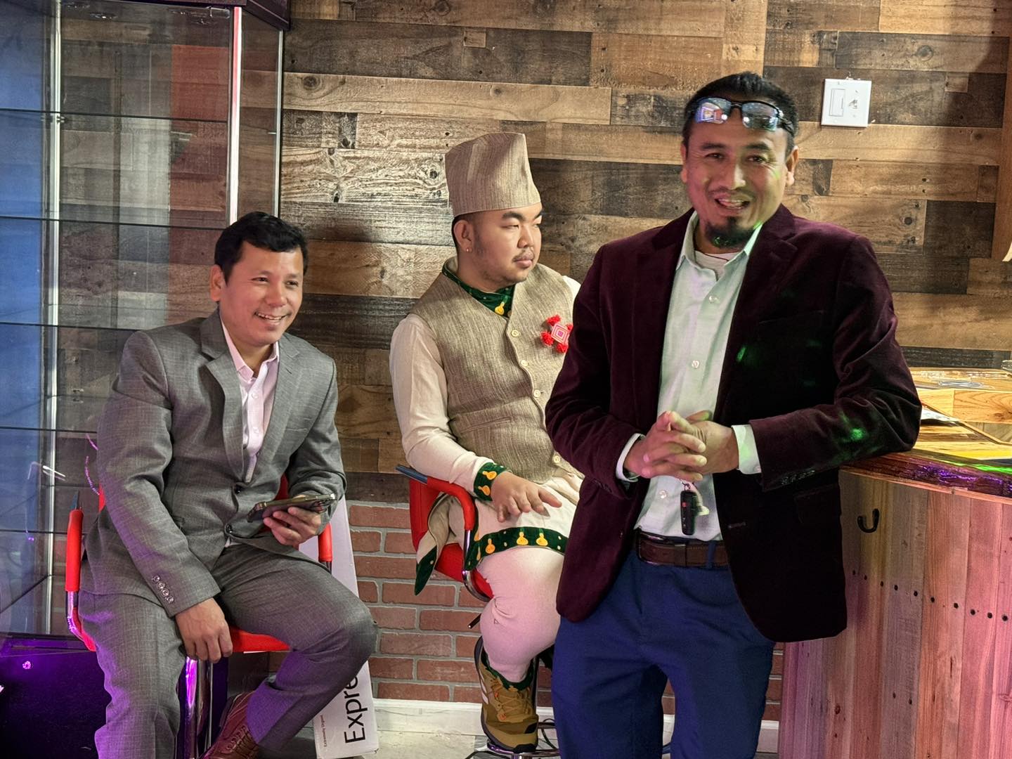 Lalit, Ruban, and Damber